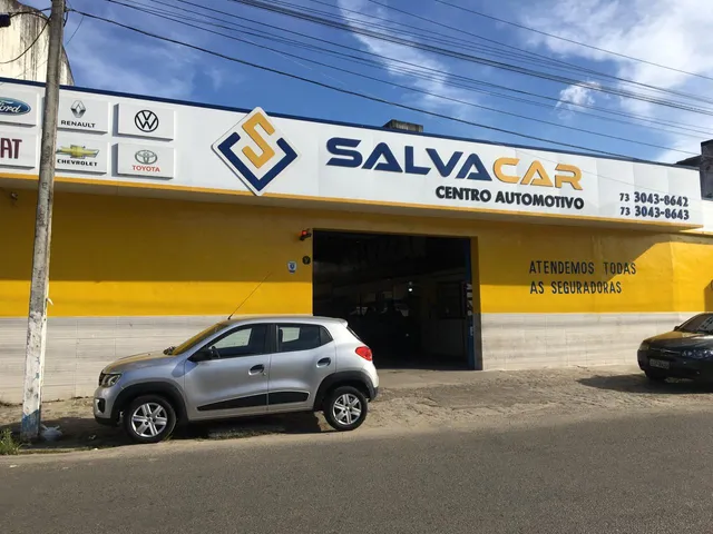Fachada da Salvacar Centro Automotivo em Itabuna, Bahia